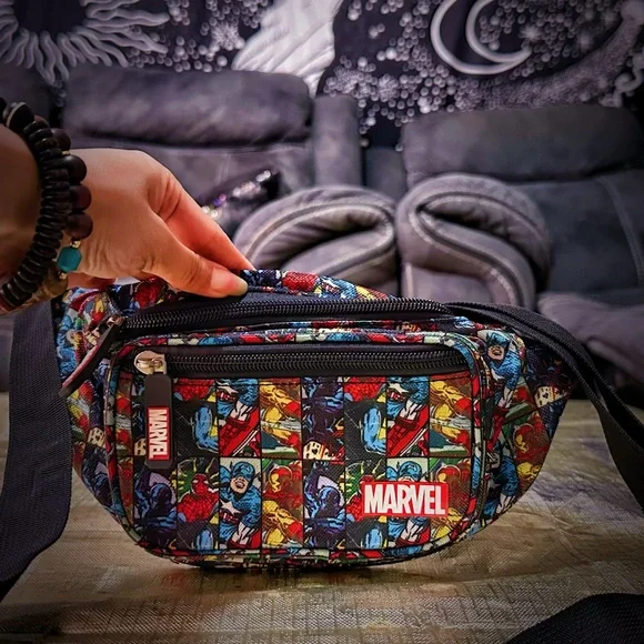 Y2K Marvel Multicolor Graphic Belt Bag ❌60% OFF SALE❌ new with out tags - Picture 12 of 13